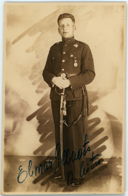 8. Üksiku Jalaväepataljoni nooremleitnant Elmar Sillaots