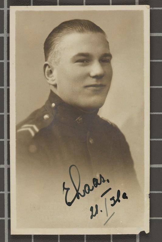 Sõjakooli lõpetaja E. Laas