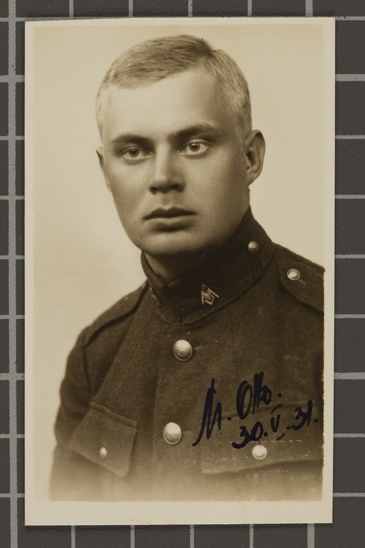 Sõjakooli lõpetaja M. Otto