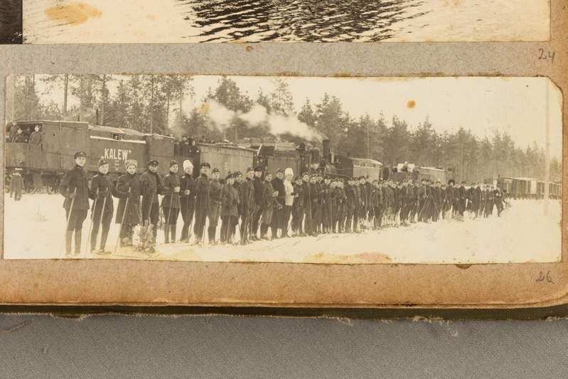 Soomusrongi nr 2 meeskond Viru rindel, jaanuar 1920