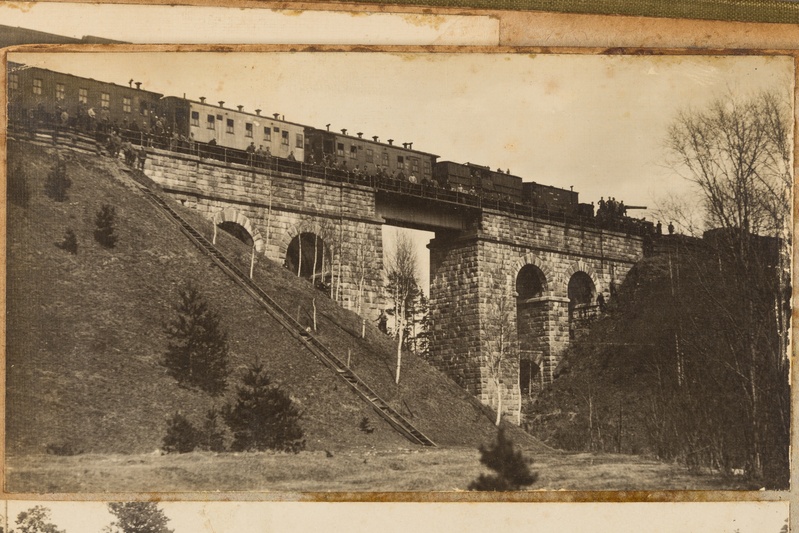 Rauna jõe sild Volmari lähedal, suvi 1919