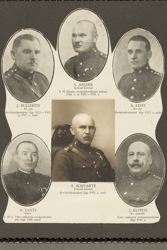 A. Schvartz, J. Pullerits, A. Balder, A. Leht, A. Laats, J. Kuppits