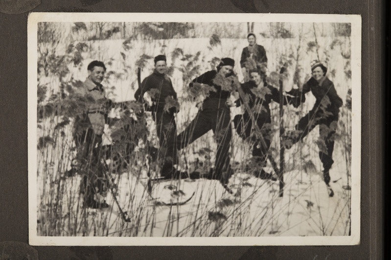 Lydia Emilie Koit suusatajatega