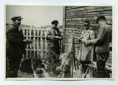 The fishermen of the colon "Communist" with a node  duplicate photo