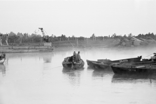 Hiiumaa. Fishermen.