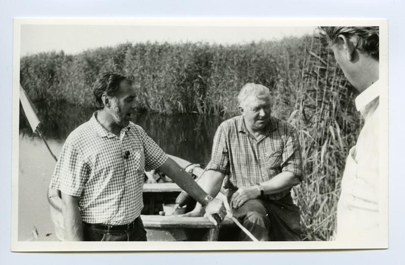 Kiideva: fishermen Toivo Suitsberg (left) and Arvi Merendi
