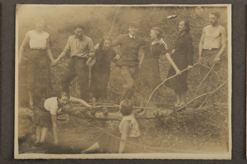 Tartu Õpetajate Seminar väljasõidul Rõuges