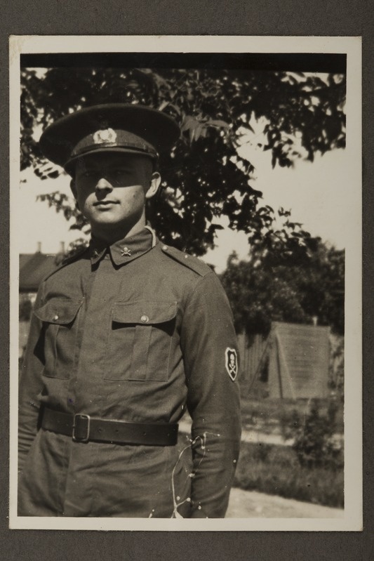 Theodor Kõlu 1935. aasta suvel ajateenistuses Kuperjanovi jalaväepataljonis