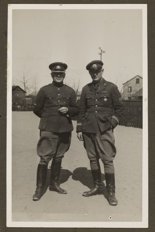Kolonelleitnant Eduard-Ervin Liibus ja Johannes Hannibal