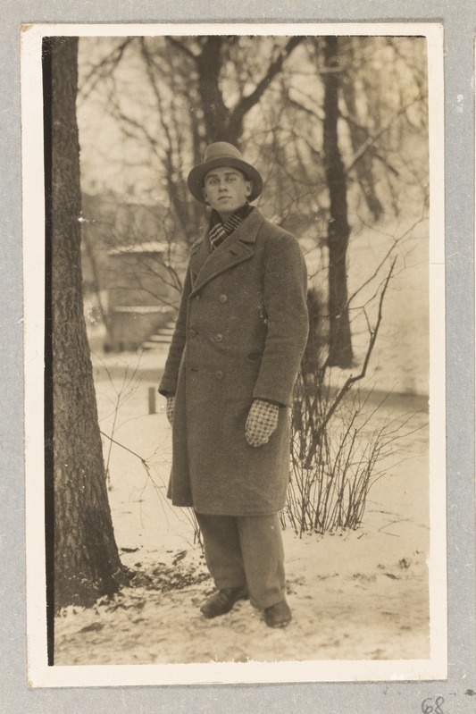 Lennukooli õpilane Endel Sibul Tartus