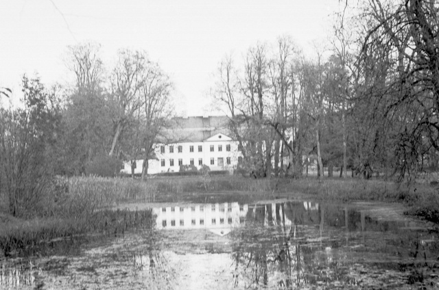 Hiiumaa. The manor building of Suuremõisa.