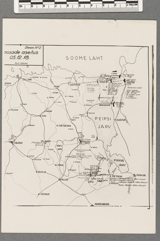 Vabadussõja rinne detsembris 1918