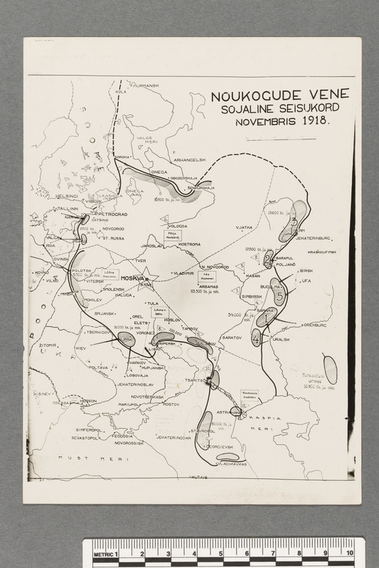 Nõukogude Vene sõjaline seisukord novembris 1918