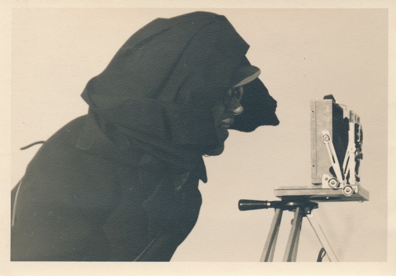 Carl Sarap pildistamas