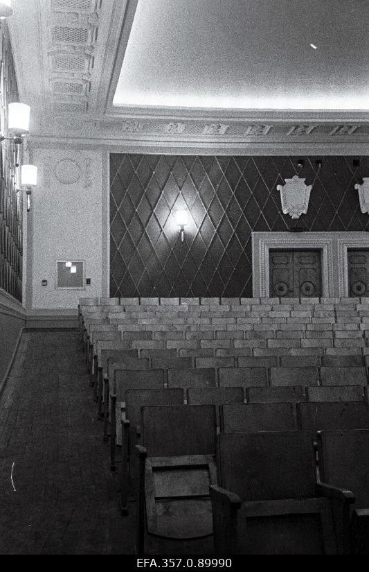 Vaade kino "Sõpruse" saali.