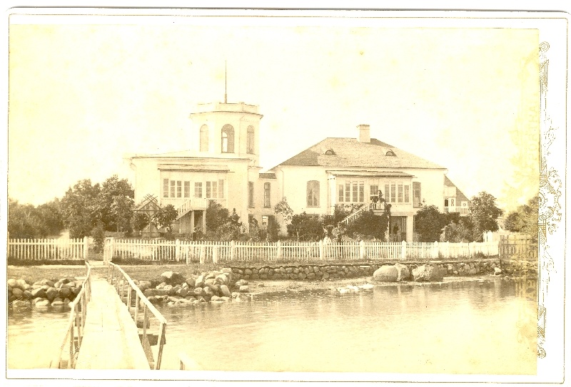 Photo. Johanna Menert's whole. Favoria pansion in the port 16 Haapsalu. Photo: Grünevaldt.