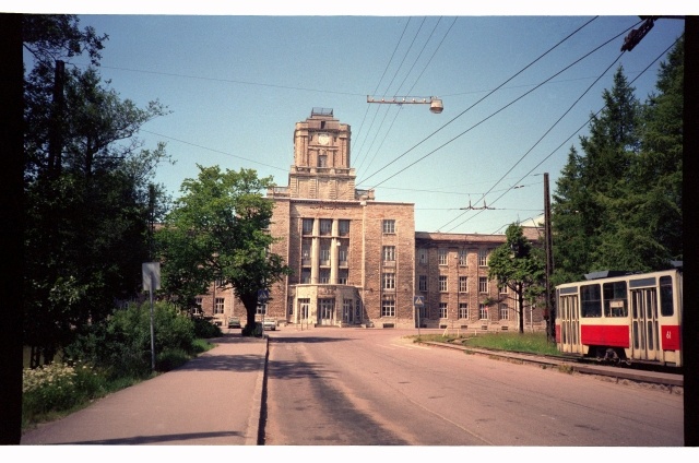 Tallinn University of Technology building in Koplis