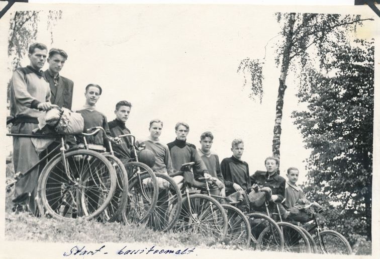 Jalgrattamatk Tartust Põhja-Eestisse 455 km, start Kassitoomel