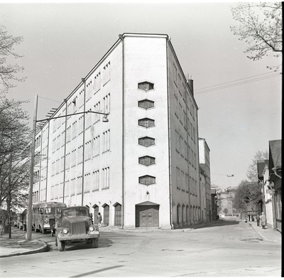Põhja pst 7, Tallinn. "Punane Koit" hoone välisvaade  duplicate photo