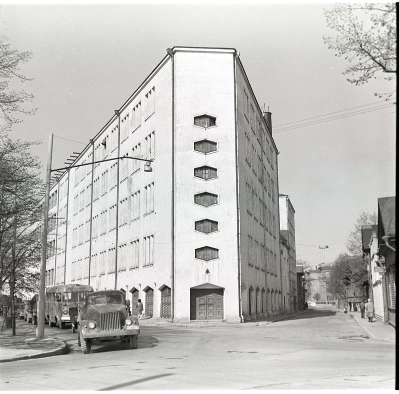Põhja pst 7, Tallinn. "Punane Koit" hoone välisvaade