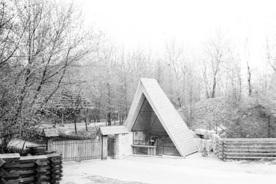 Lvovi vabaõhumuuseum, peavärav ja piletikassa.  similar photo