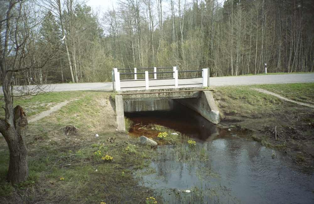 Bridge Armiojal near Kõrgessaare on Kärdla-Kõpu highway