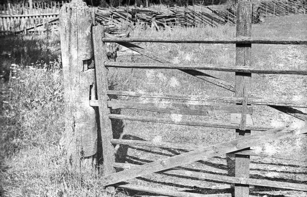 Uuepõllu talu aiamulk, vaade sulgemissüsteemile.