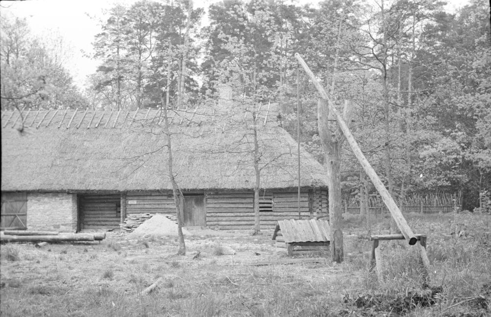 Kutsari talu rehemaja ja kaev.