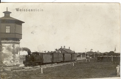 postkaart, Paide raudteejaam 20.saj. alguses  duplicate photo