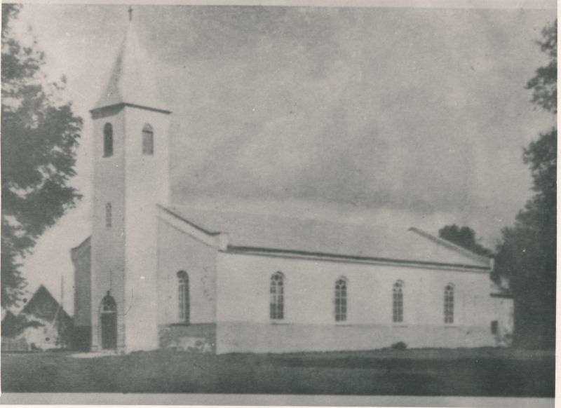 Photo. Kärdla Church. Hiiumaa. 1967. Ü. p. m. Arro.