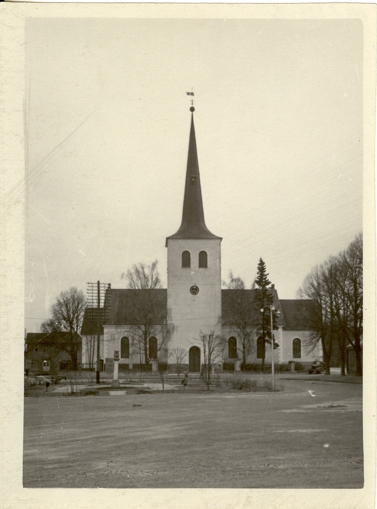 foto, Paide Püha Risti kirik 1959.a.