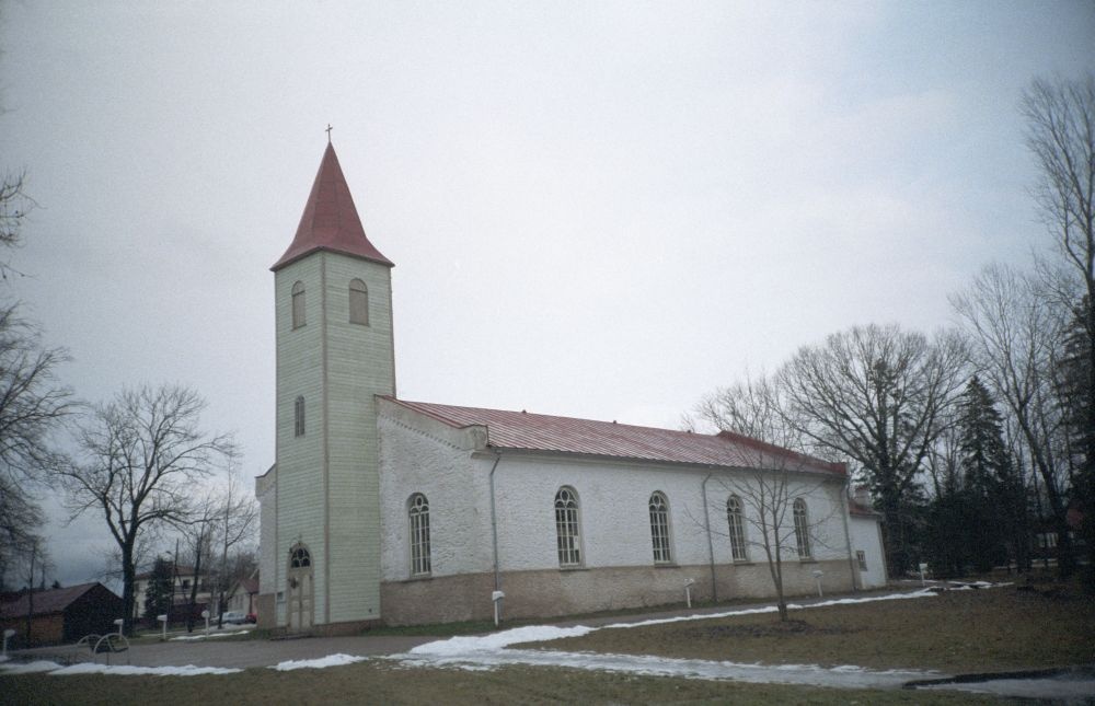 Kärdla Crossing Church of John (built in 1861-63)