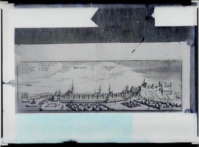 Tallinn - Originaal: Revalia, Revelu, 1652.  duplicate photo