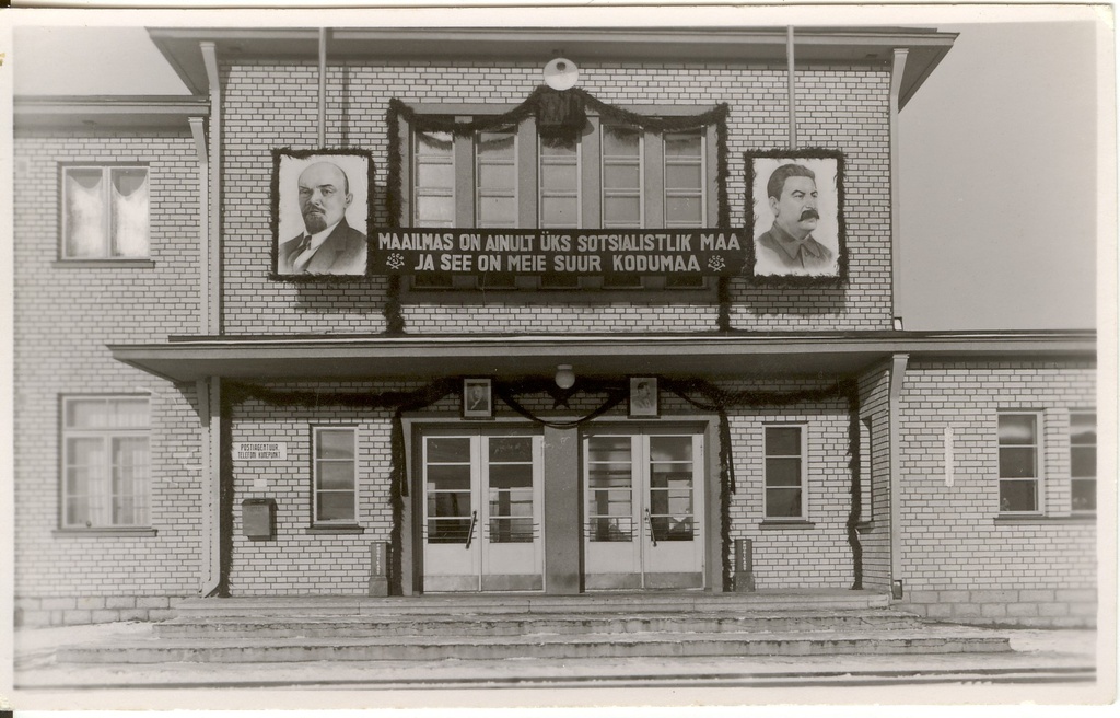 foto, Paide jaamahoone 1940-ndatel a.
