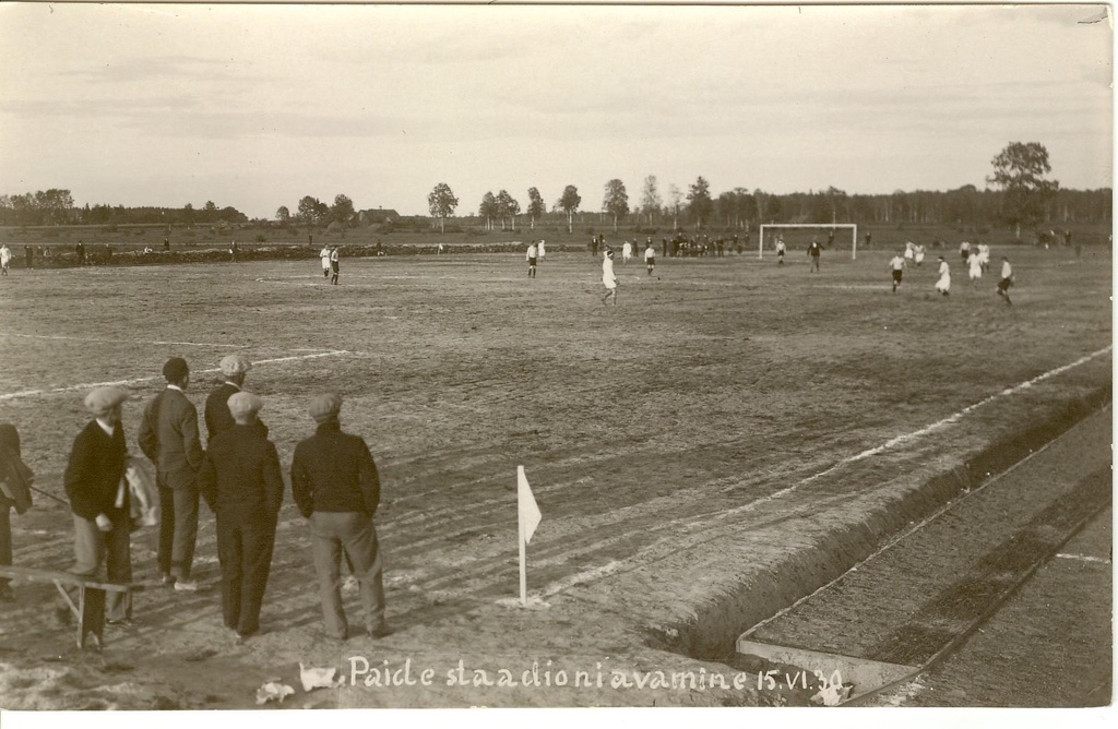 Paide staadioni avamine