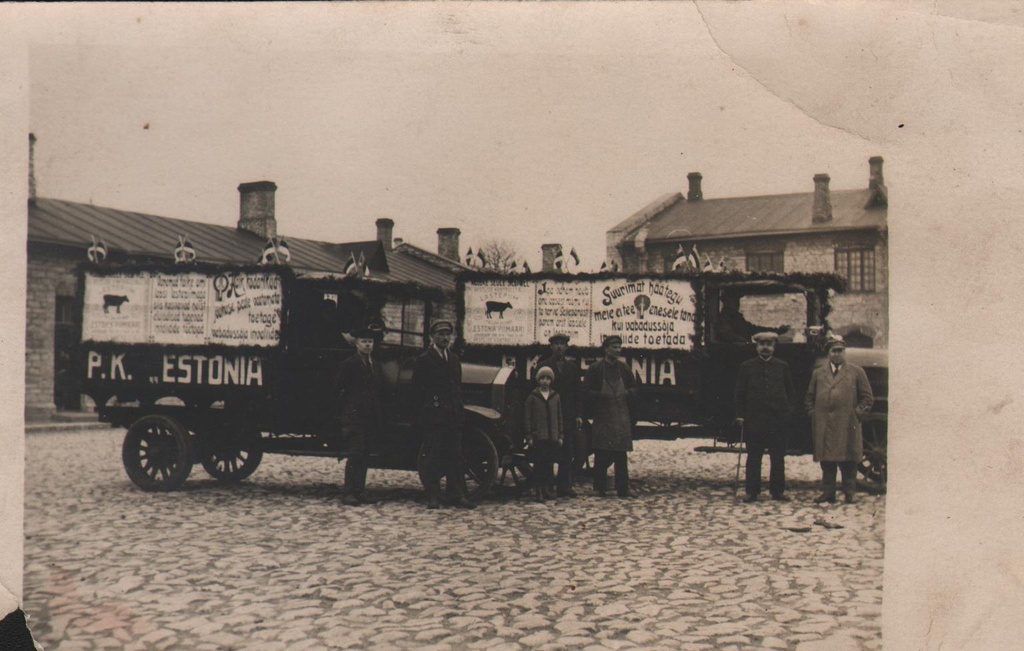 P.k."estonia" car car cars, 1926.