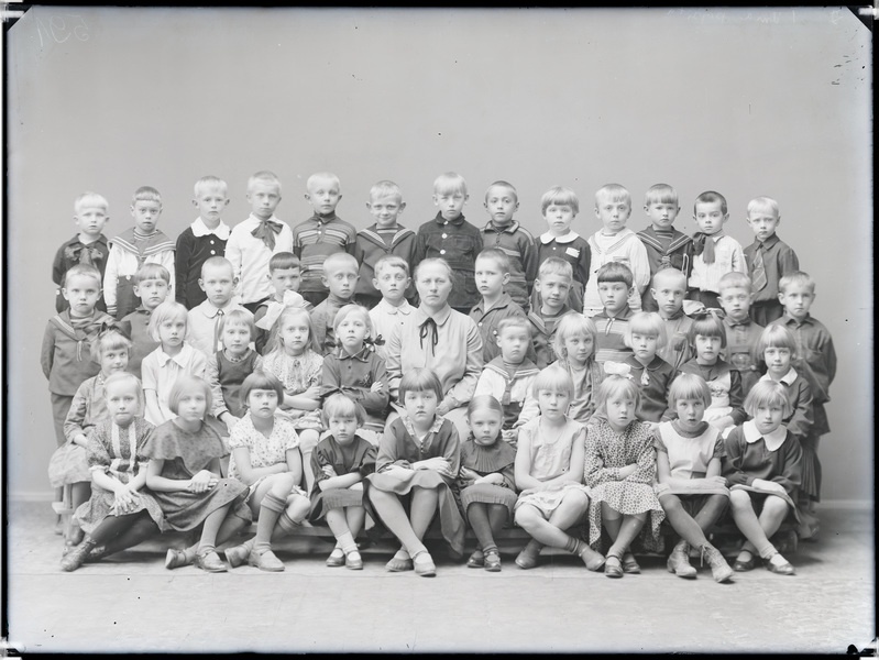 Grupp puhkekodu lapsi.