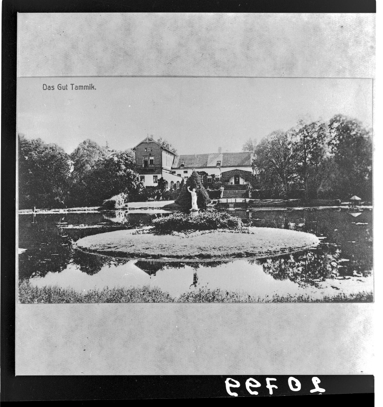 Vaade Tammiku mõisa härrastemajale.