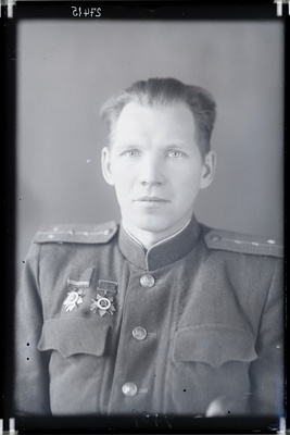Eesti Laskurkorpus. Herman Paffel, Joosepi poeg, sündinud 1908, major, eriüksuse komandör, partisan.  duplicate photo