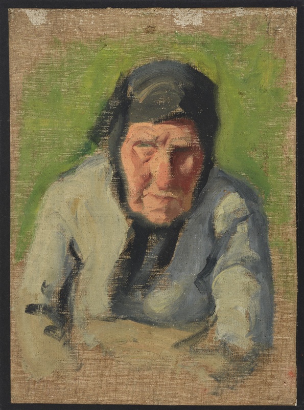 Vanaema pearätikuga. Lõpetamata