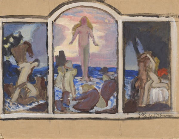 Kompositsiooni visand triptühhonile