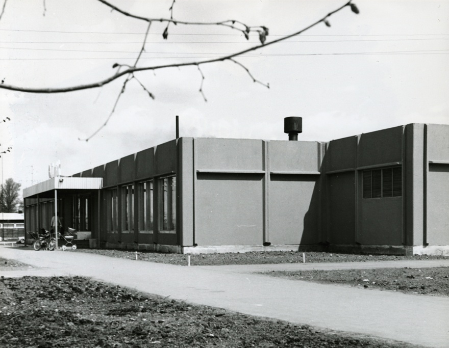 Kehra store, view of the building. Architect Mart Kalling, engineer Tiit Masso