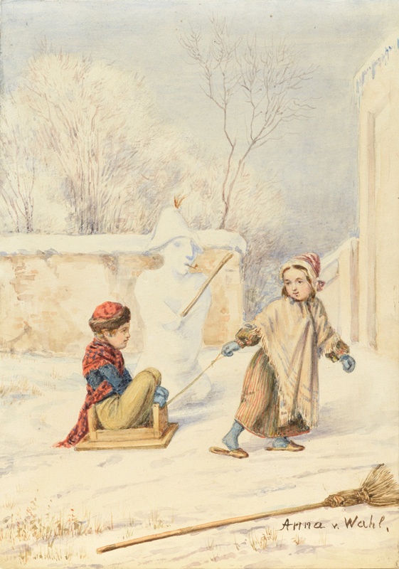 Lapsed lumememmega