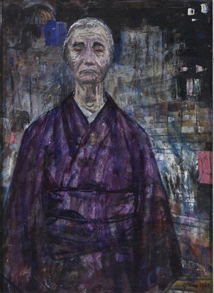 Vana naine Hirošimast