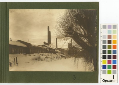 Photo album: Sindi Kalevfabrik - external and internal views of the factory.  duplicate photo
