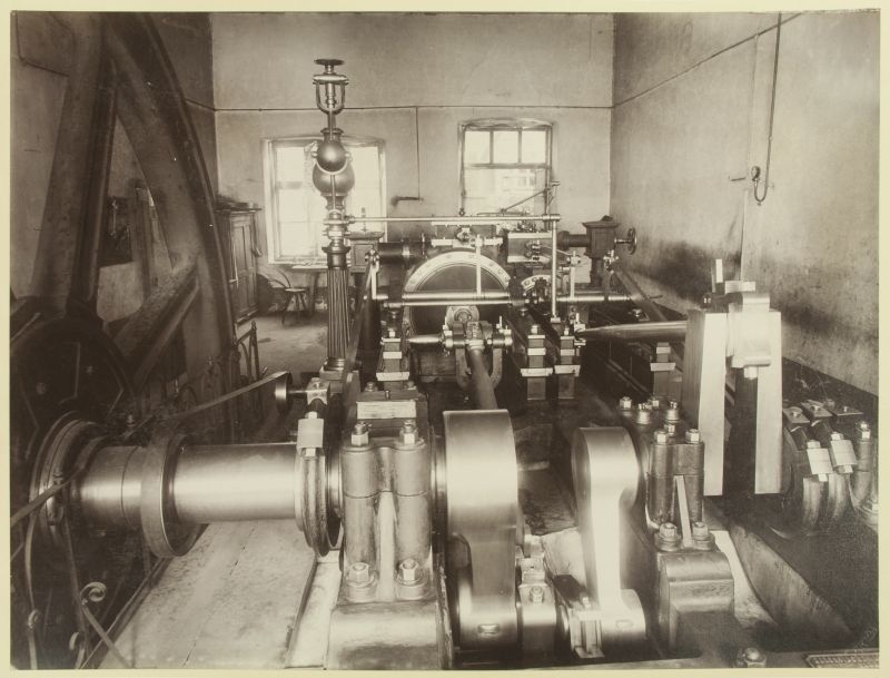 Sindi mining factory. Steam engine