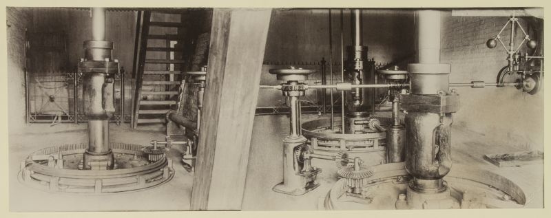 Sindi mining factory. Water turbines