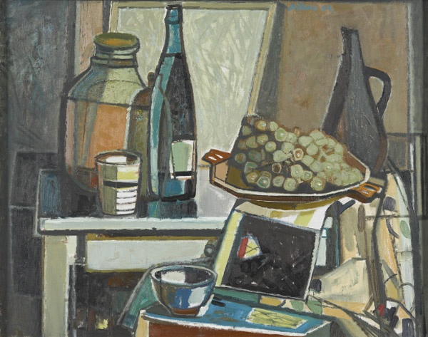 Natüürmort viinamarjadega