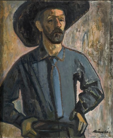 Autoportree sombreeroga