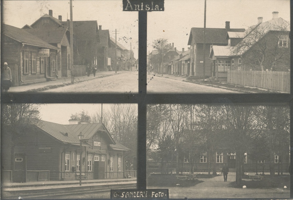 Photo postcard. Views Antsla Alevist 1925-1927.a.